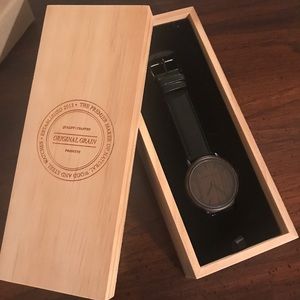 Original Grain Matte Black Minimalist Watch